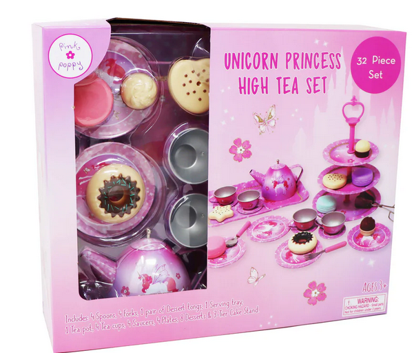TEA SET - UNICORN PRINCESS HIGH TEA
