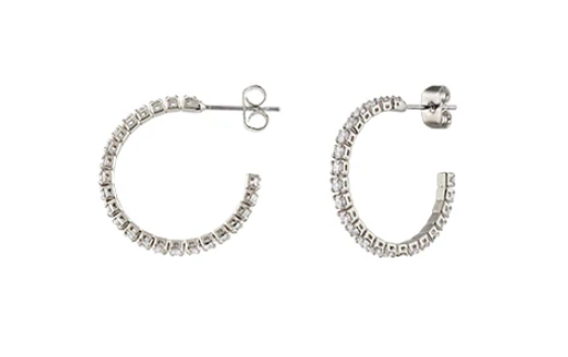S STEEL LORETTA EARRINGS