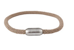 S STEEL PATRICK BRACELET - BEIGE