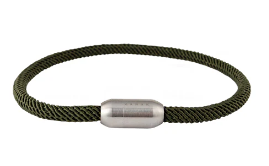 S STEEL PATRICK BRACELET - KHAKI