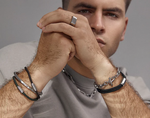 S STEEL PATRICK BRACELET - KHAKI
