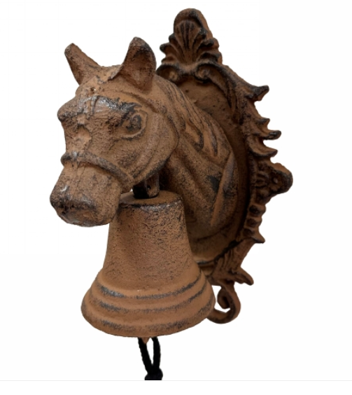 HORSE HEAD DOOR BELL