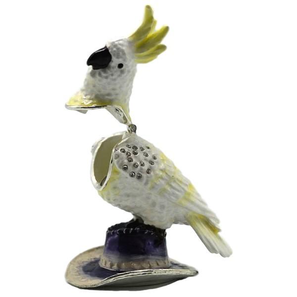 TRINKET BOX - COCKATOO