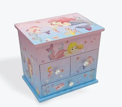 MERMAID MUSICAL JEWELLERY BOX