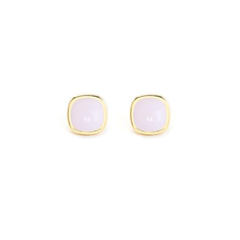 SS / GP PINK OPAL STUDS