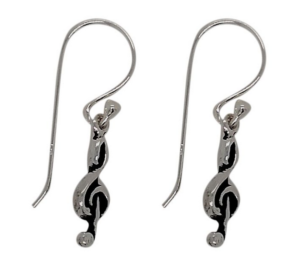 TREBLE CLEF EARRINGS