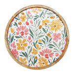 MILLE ROUND SERVING TRAY - BUBBLEGUM MULTI