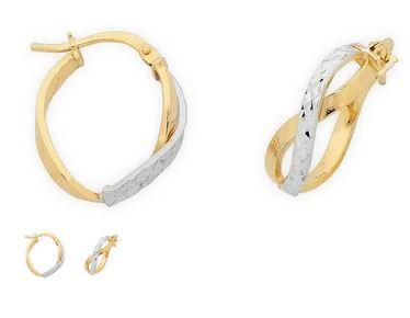 SILVER FILLED HOOPS