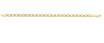 9CT YG SILVER FILLED BRACELET