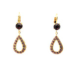 AU BOUT DES REVES GOLD PLATED DROP EARRINGS