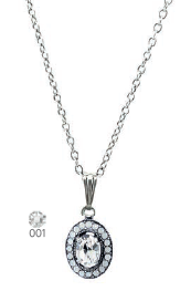 AU BOUT DES REVES SWAROVSKI CRYSTAL NECKLACE