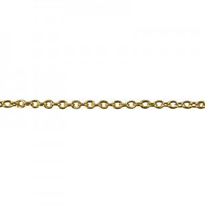 9CT YELLOW GOLD  CABLE CHAIN