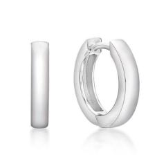 STERLING SILVER PLAIN HUGGIES