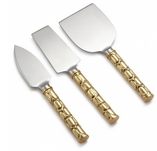 SET OF THREE CHEESE KNIVES