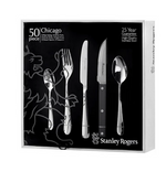 STANLEY ROGERS CHICAGO 50PC CUTLERY SET