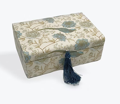 JEWELLERY BOX - AQUA BIRD