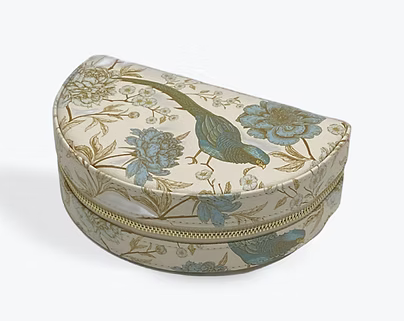 TRAVEL CASE - AQUA BIRD DESIGN