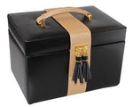 JEWELLERY BOX - BLACK AND GOLD