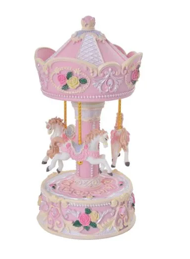 PINK MUSICAL CAROUSEL