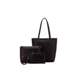 SUKI CHOCOLATE 3 PIECE HANDBAG SET