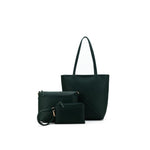 SUKI KHAKI 3 PCE HANDBAG SET