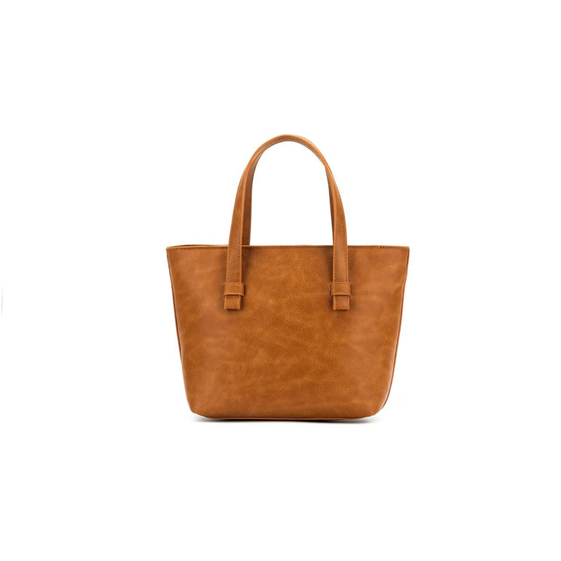 TAN 3 PIECE HANDBAG