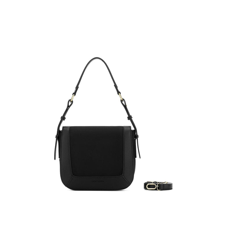 BLACK SHOULDER HANDBAG