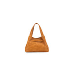 TAN 2 PIECE TOP HANDLE HANDBAG