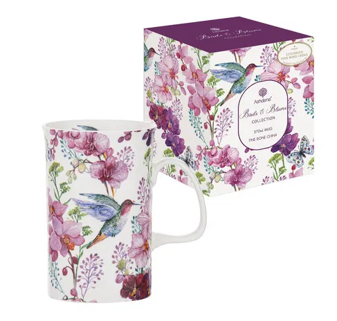 BIRDS & BLOOMS TEA MUG