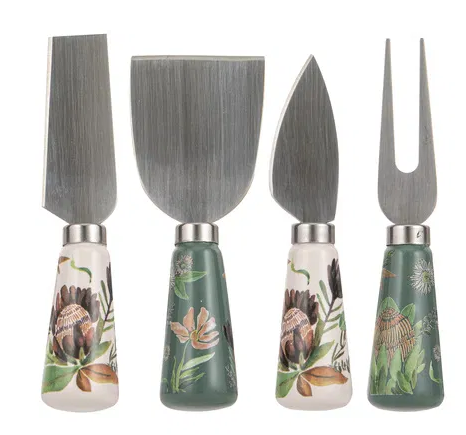 LEURA 4PCE CHEESE KNIFE SET