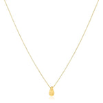 9CT YELLOW GOLD SLIDING PENDANT ON CHAIN