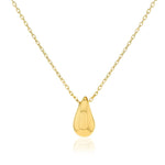9CT YELLOW GOLD SLIDING PENDANT ON CHAIN