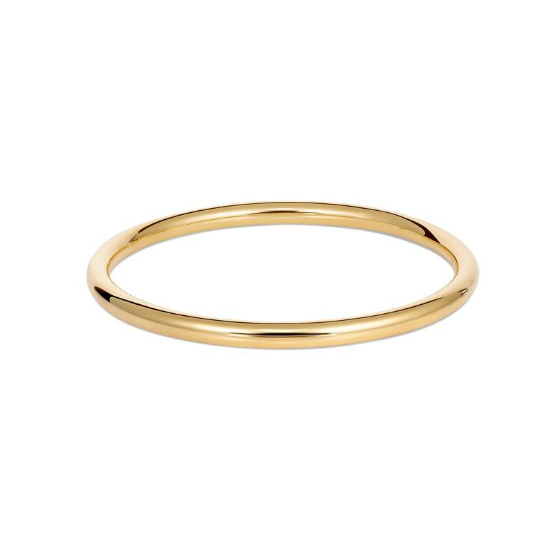 HARD GOLD PLATED 40MM BANGLE