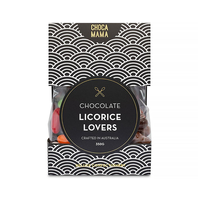 CHOCOLATE LICORICE LOVERS BOX 350G