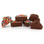CHOCOLATE RAINBOW BUNNIES 150G