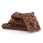 MILK CHOCOLATE BAR - RAINBOW SURPRISE 100G
