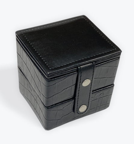 BLACK SMALL JEWELLERY BOX
