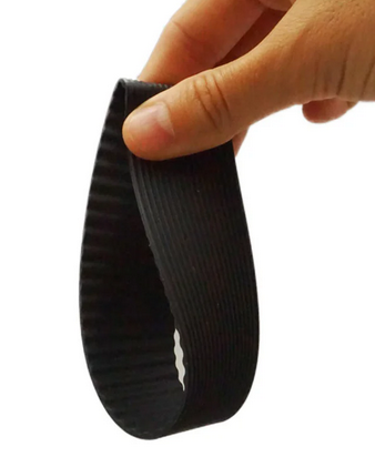 BLACK HEAT BAND FOR TRAVEL MUGS