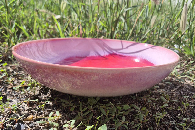 SERVING BOWL - RASPBERRY