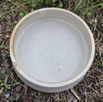 CERAMIC BOWL WITH LID - SMALL - SANDY