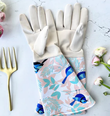 GARDEN GLOVES - BLUE WREN