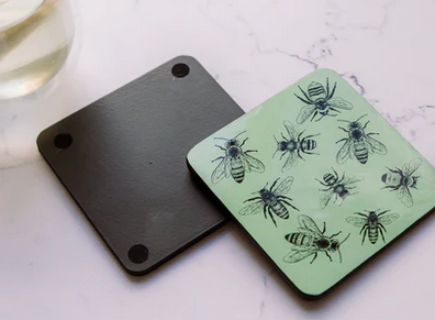 COASTERS - SKETCH BEES