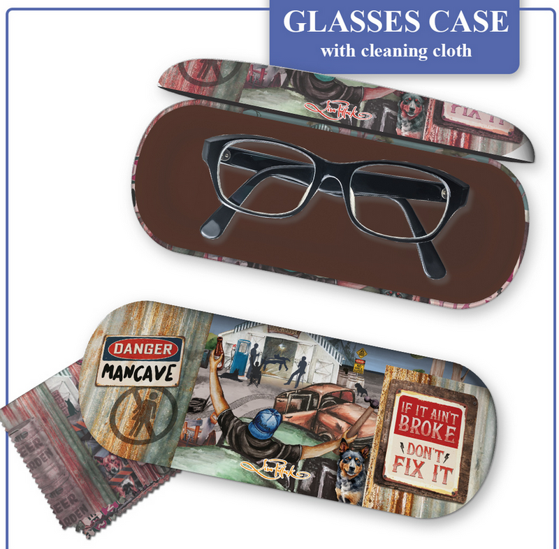 GLASS CASE - MAN CAVE