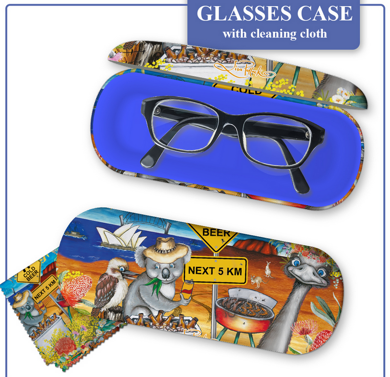GLASS CASE - AUSSIE ICONS