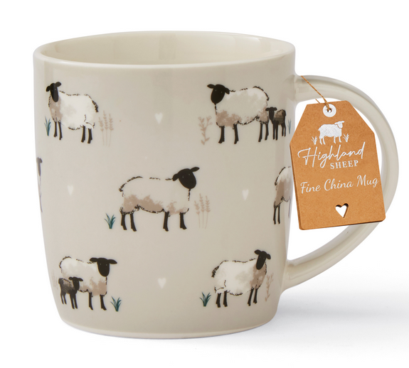 HIGHLAND SHEEP - BARREL MUG