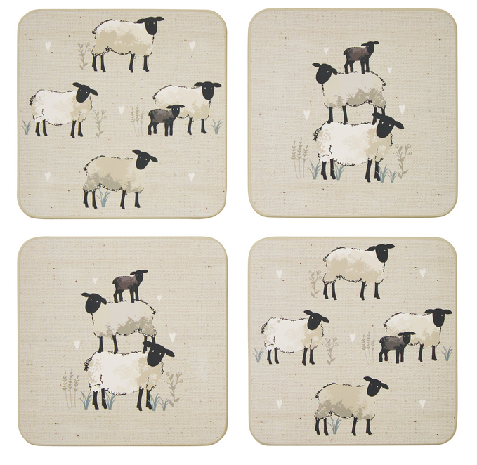 HIGHLAND SHHEP - COASTERS