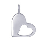 STERLING SILVER HEART PENDANT