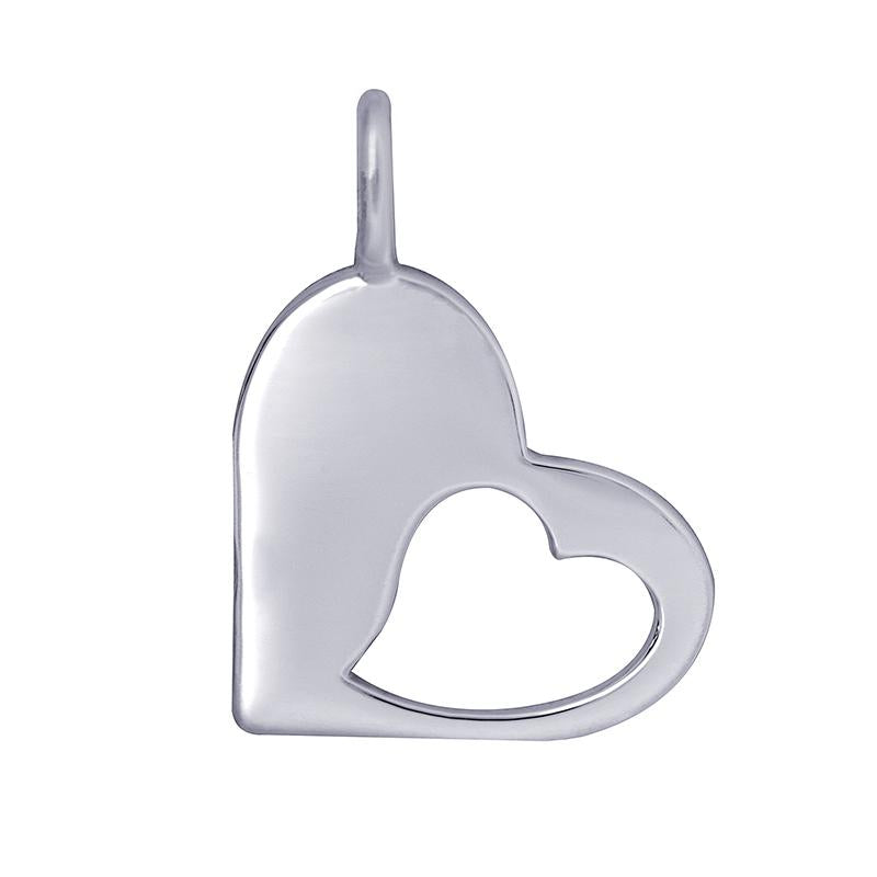 STERLING SILVER HEART PENDANT