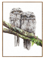 CANVAS PRINT - OWL LOVERS