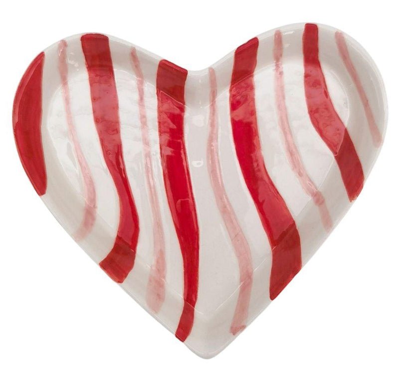 RED & PINK HEART TRINKET TRAY